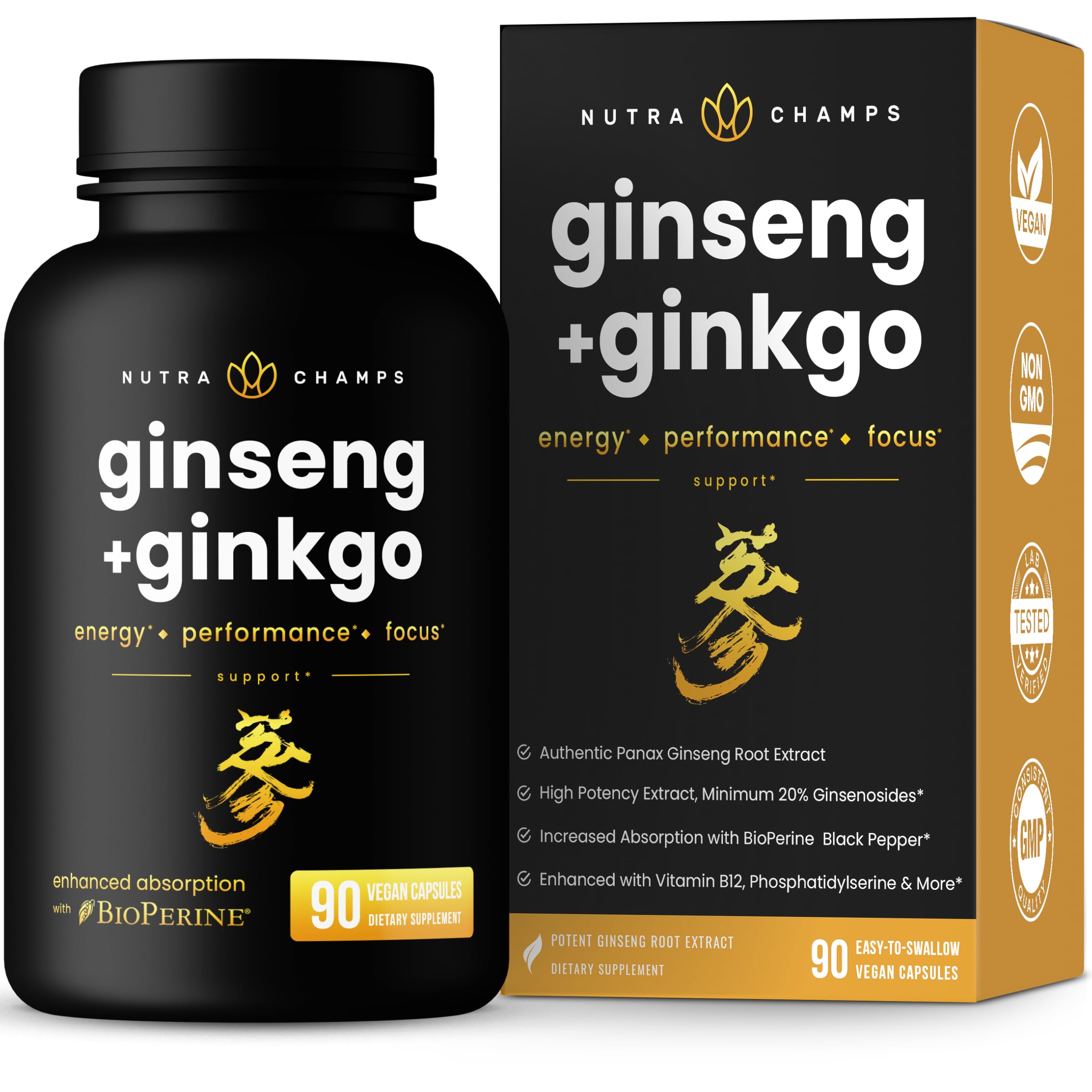참 좋은 강황 365 Premium ナノクルクミン Amazon.com: NutraChamps Korean Red Panax Ginseng Supplement with